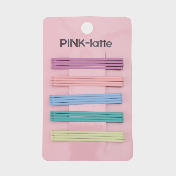 ピンク ラテ(PINK-latte)のカラフルサシピンセット