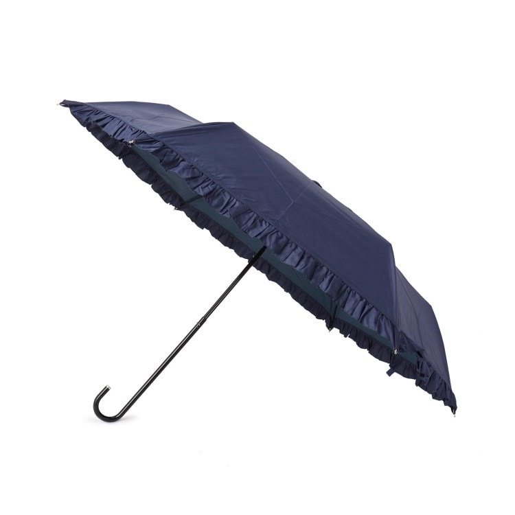 ワンズテラス(one'sterrace)の【晴雨兼用/UV】遮光クラシックフリル 折傘 折りたたみ傘