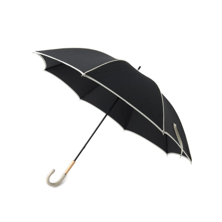 オーバー タッシェ(Ober Tashe)の紫外線遮蔽率99％以上 晴雨兼用 日傘 長傘 UVカット 紫外線対策 熱中症対策 パイピング傘 長傘